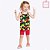 Conjunto Blusa Alcinha e Shorts Estampa Variada Infantil Feminino Kyly 1000201 - Imagem 7