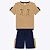 Conjunto Camiseta Manga Curta e Bermuda Moletom Flamê Infantil Masculino Milon 2000418 - Imagem 2