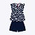 Conjunto Blusa Estampa Corações e Shorts em Moletinho Infantil Feminino Kyly 1000232 - Imagem 2