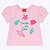 Conjunto Blusa Cropped e Shorts em Tricoline Infantil Feminino Kyly 1000237 - Imagem 4