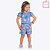 Conjunto Blusa Cropped e Shorts em Tricoline Infantil Feminino Kyly 1000237 - Imagem 10