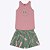 Conjunto Blusa Regata e Shorts Estampado Infantil Feminino Kyly 1000253 - Imagem 3