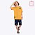 Conjunto Blusa Manga Curta e Bermuda Moletom sem Felpa Infantil Masculino Kyly 1000406 - Imagem 10
