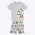 Pijama Cachorrinho Brilha no Escuro Infantil Masculino Kyly 1000451 - Imagem 1