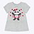 Pijama Ursinha Panda Brilha no Escuro Infantil Feminino Kyly 1000439 - Imagem 3