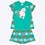 Pijama Gatinha Brilha no Escuro Infantil Feminino Kyly 1000443 - Imagem 2