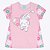 Pijama Gatinha Brilha no Escuro Infantil Feminino Kyly 1000443 - Imagem 3
