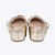 Sapatilha Dourada Angel Laço em Pregas e Strass Mini Infantil Feminina Pampili 401043000 - Imagem 5