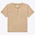 Camiseta Manga Curta Bege Infantil Masculina Milon 15261 - Imagem 1