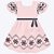 Vestido Manga Curta Bordado em Flores Infantil Feminino Milon 2000398 - Imagem 2