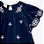 Vestido Manga Curta Bordado Tricoline Infantil Feminino Milon 15021 - Imagem 3