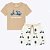 Conjunto Camiseta Manga Curta e Bermuda Moletom Estampada Infantil Masculino Milon 2000182 - Imagem 1