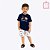 Conjunto Camiseta Manga Curta e Bermuda Moletom Estampada Infantil Masculino Milon 2000182 - Imagem 7