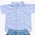 Conjunto Camisa Manga Curta Branca e Bermuda Listrada Bebê Menino Vigat 1120 - Imagem 2