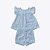 Conjunto Blusa Manga Curta com Laço e Shorts Bebê Menina Vigat 2600 - Imagem 1