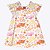 Vestido Manga Curta Estampa Infantil Menina Kyly 1000690 - Imagem 2