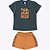 Conjunto Blusa Manga Curta e Shorts Paetê Infantil Menina Have Fun 28932 - Imagem 2