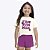 Conjunto Blusa Manga Curta e Shorts Paetê Infantil Menina Have Fun 28932 - Imagem 3