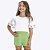 Conjunto Blusa com Manga Detalhada e Shorts Moletinho Infantil Menina Have Fun 28905 - Imagem 3