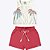 Conjunto Blusa Regata em Tela e Shorts Molecotton Infantil Menina Have Fun 28934 - Imagem 2