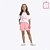 Conjunto Blusa Manga Curta e Shorts Moletinho Infantil Menina Have Fun 28936 - Imagem 3
