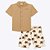 Conjunto Camisa Manga Curta Tricoline e Bermuda em Linho Estampada Infantil Menino Milon 2000193 - Imagem 2