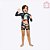 Conjunto Camiseta Para Nadar e Sunga Dino Cave Infantil Menino Moda Praia Siri Kids 39553 - Imagem 3