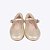 Sapatilha Bailarina Dourada Infantil Menina Pampili 188648000 - Imagem 4
