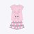 Pijama Manga Curta Brilha no Escuro Infantil Menina Kyly 1000449 - Imagem 4