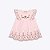 Vestido Bordado com Calcinha Bebê Menina Milon 2000447 - Imagem 3
