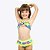 Biquíni Cropped Star Jeans Infantil Menina Moda Praia Siri Kids 39043 - Imagem 1
