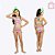 Biquíni Cropped Tropicolor Infantil Menina Moda Praia Siri Kids 39011 - Imagem 3