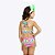 Biquíni Cropped Tropicolor Infantil Menina Moda Praia Siri Kids 39011 - Imagem 2