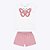 Pijama de Borboleta com Capa de Asas Infantil Menina Kyly 1000662 - Imagem 3