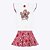 Conjunto Blusa Manga Curta e Saia Infantil Menina Kyly  1000544 - Imagem 2
