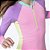 Maiô Manga Longa Color Block Juvenil Menina Moda Praia Puket 110500645 - Imagem 4