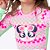 Maiô Manga Longa Panda Miami Infantil Menina Moda Praia Puket 110401102 - Imagem 4