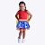 Fantasia Mulher Maravilha Infantil Menina Muvile 5354 - Imagem 2