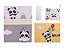 Colibri Jogo Lencol Bebê Carrinho 48009 Cor Panda - Imagem 1