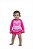 Biquini Infantil Feminino Sirikids Rosa / Caranguejo 36837 - Imagem 1