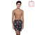 Shorts Preto Coqueiro Juvenil Masculino Moda Praia Siri Kids 37319 - Imagem 1