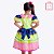 Vestido Festa Junina Neon Laços Infantil Muvile 4220 - Imagem 1