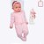 Macacão Longo Malha Suedine Bebê Menina Paraiso 15356 - Imagem 1