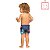Sunga Box Dinossauro Infantil Menino Moda Praia Peixote Kids 650035 - Imagem 1