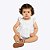 Macaquinho Laise Branco Bebê Menina Milon 2000332 - Imagem 1