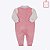 Macacão Longo Peluciado Bebê Menina Paraiso 14524 - Imagem 1
