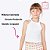 Regata Básica Off White Infantil Menina Hering Kids 51PRNMCEN - Imagem 1