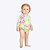 Maiô Manga Longa Jasmin Bebê Menina Moda Praia Siri Kids 39410 - Imagem 1