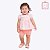 Conjunto Blusa Estampa Floral e Shorts Bebê Menina Paraiso 15429 - Imagem 1