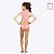 Biquíni Cropped Manga Longa Girafa Infantil Menina Moda Praia Siri Kids 39172 - Imagem 3